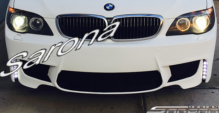 Custom BMW 7 Series  Sedan Front Bumper (2005 - 2008) - $790.00 (Part #BM-051-FB)
